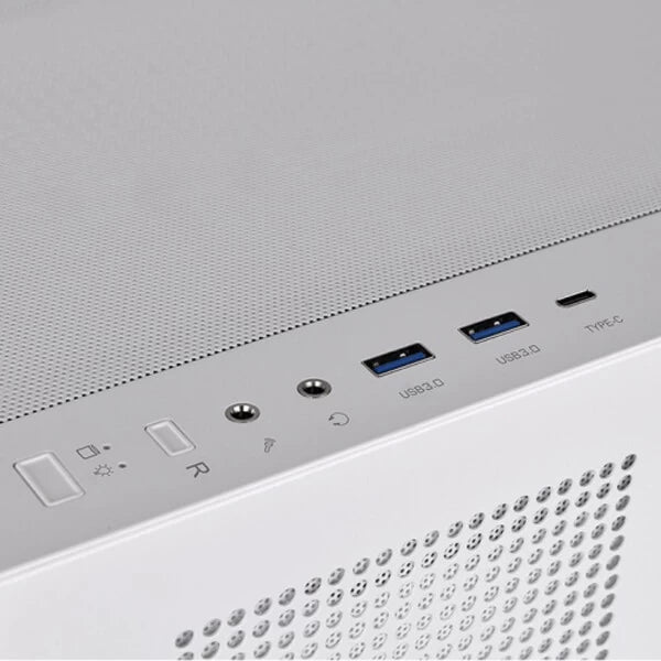 Thermaltake 270 SP Cabinet White Snow ARGB Mid Tower Cabinet  Microcenter India
