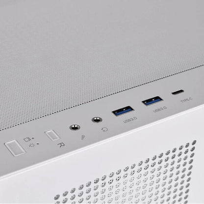 Thermaltake 270 SP Cabinet White Snow ARGB Mid Tower Cabinet  Microcenter India