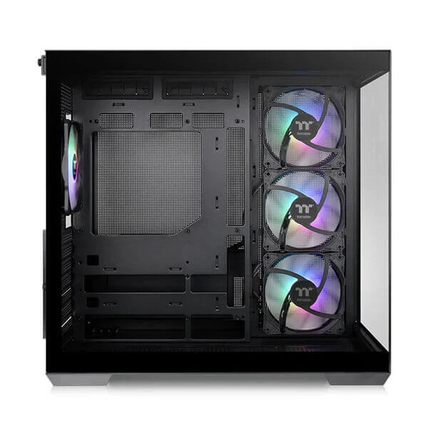 Thermaltake View 380 TG ARGB (ATX) Mid Tower Cabinet Black  Microcenter India