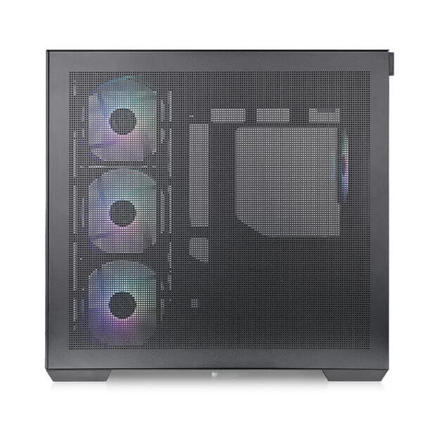 Thermaltake View 380 TG ARGB (ATX) Mid Tower Cabinet Black  Microcenter India