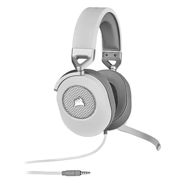 Corsair HS65 Surround 7.1 Gaming Headset (White)  Microcenter India