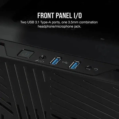 Corsair 275R Airflow (ATX) Mid Tower Cabinet (Black)  Microcenter India