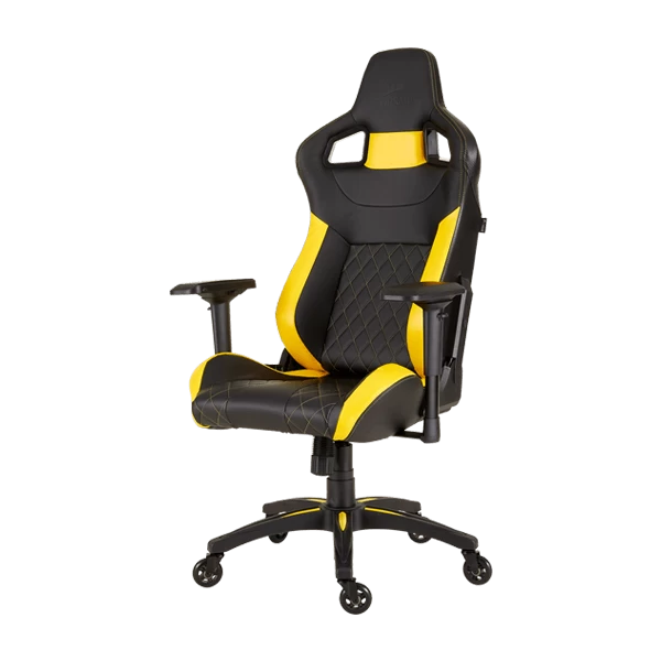 Corsair T1 RACE Gaming Chair Black/Yellow  Microcenter India