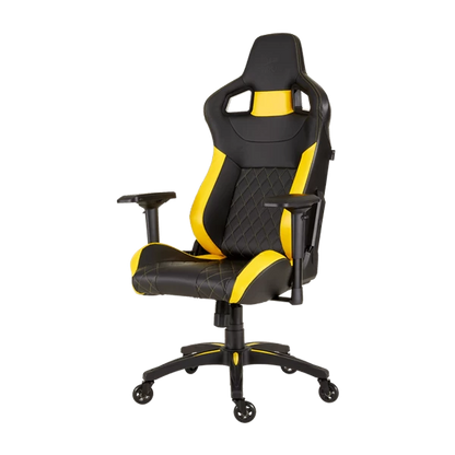 Corsair T1 RACE Gaming Chair Black/Yellow  Microcenter India