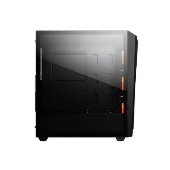 Cougar MX660 Mesh RGB Mid Tower Cabinet Transparent Black  Microcenter India