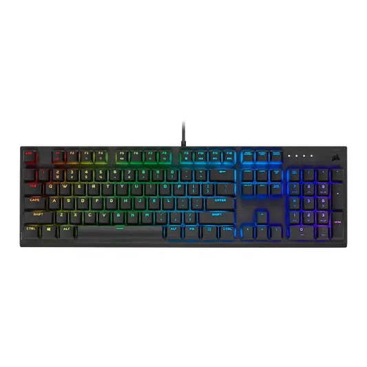 Corsair K60 RGB Pro Mechanical Gaming Keyboard With Cherry Viola Switches (Black) 