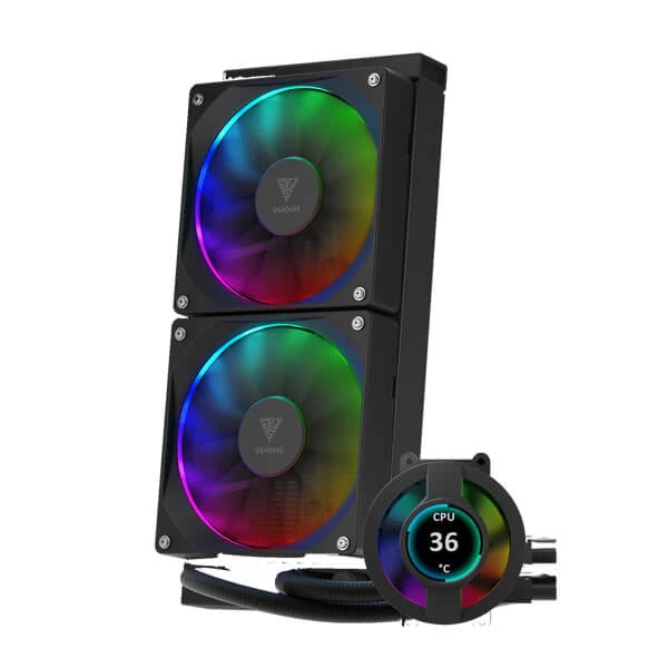 Gamdias Chione P3-240U ARGB 240mm CPU Liquid Cooler  Microcenter India