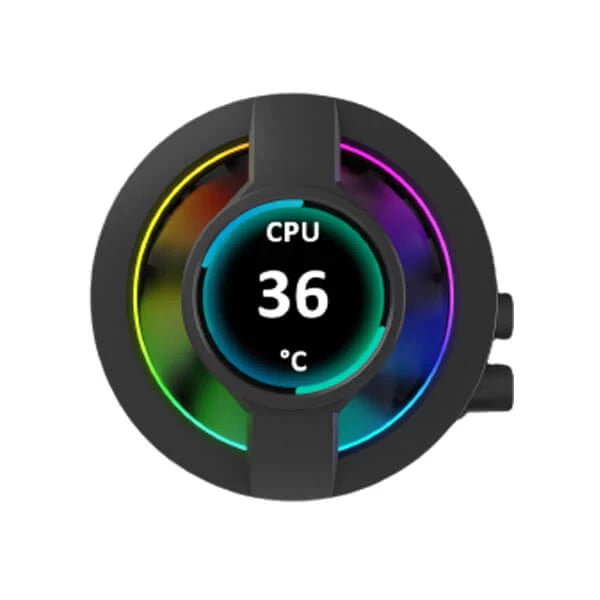 Gamdias Chione P3-240U ARGB 240mm CPU Liquid Cooler  Microcenter India