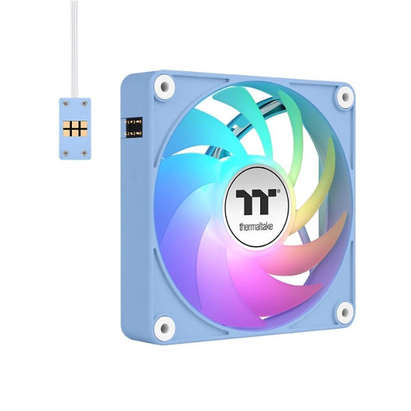 Thermaltake CT120 EX ARGB Sync PC Cooling Fan Hydrangea Blue 3 Fan Pack - Microcenter India.