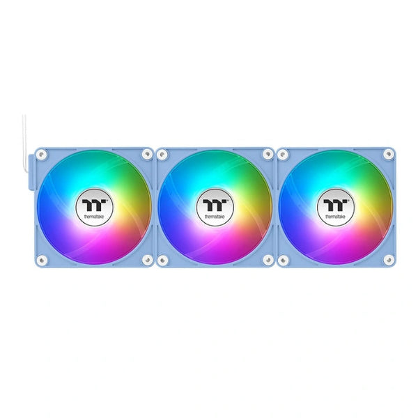 Thermaltake CT120 EX ARGB Sync PC Cooling Fan Hydrangea Blue 3 Fan Pack - Microcenter India.