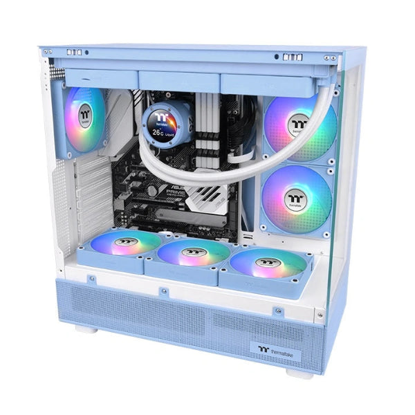 Thermaltake CT120 EX ARGB Sync PC Cooling Fan Hydrangea Blue 3 Fan Pack - Microcenter India.