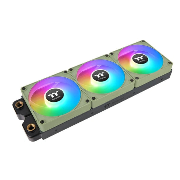 Thermaltake CT120 EX ARGB Sync PC Cooling Fan Matcha Green 3 Fan Pack - Microcenter India.
