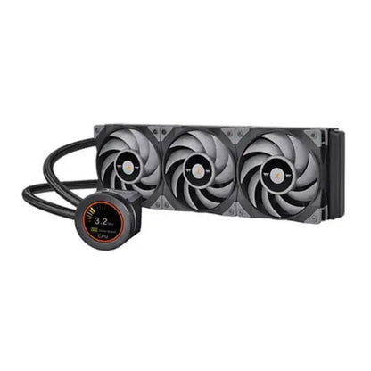 Thermaltake Toughliquid Ultra 360 360mm CPU Liquid Cooler With LCD Display  Microcenter India