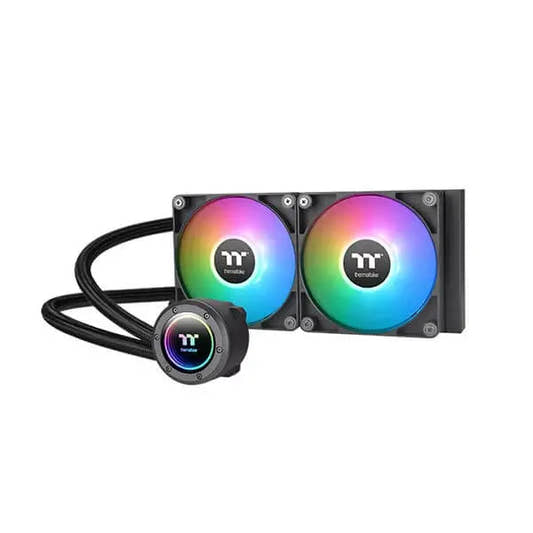 Thermaltake TH240 V2 ARGB Sync CPU Liquid Cooler (Black)  Microcenter India
