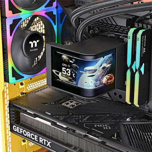 Thermaltake MAGCurve 360mm Ultra ARGB CPU Liquid Cooler with LCD Display