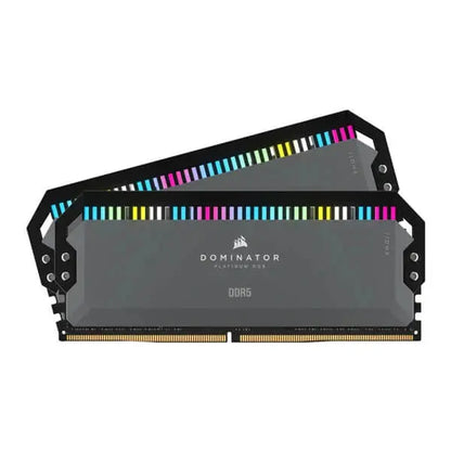 Corsair Dominator Platinum RGB DDR5 32GB (16GBx2) 6000MHz Desktop RAM (Black) 