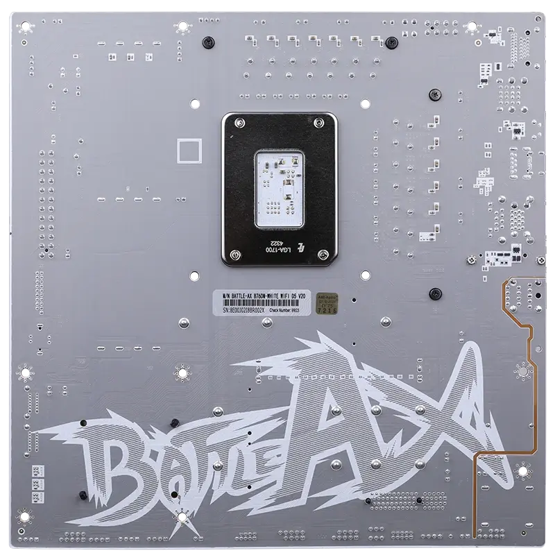 Colorful BATTLE-AX B760M-G WHITE WIFI D5 V20 Motherboard,colorful battle ax,AM5 motherboard,DDR5 motherboard,Gaming motherboard,white motherboard,gaming,mother board white,white wifi motherboard,v20 motherboard,colorful battle ax,white amd motherboard with wifi,colorful battle