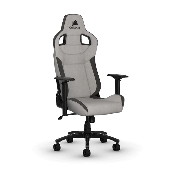Corsair T3 RUSH Fabric Gaming Chair (Grey/Charcoal) 