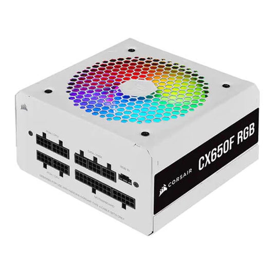Corsair CX650F RGB White 650W 80 Plus Bronze