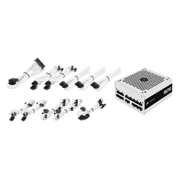 Corsair RM750 White 750 Watt 80 Plus Gold SMPS 