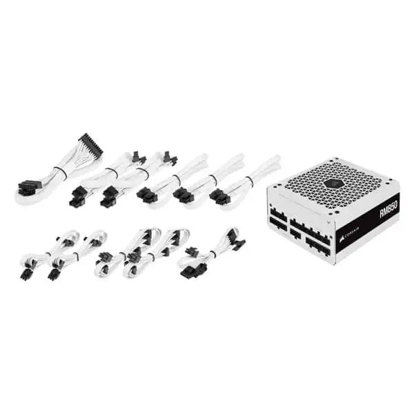 Corsair RM850 White 850 Watt 80 Plus Gold SMPS (CP-9020232-IN) 