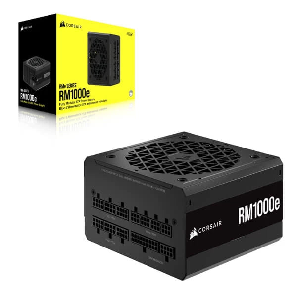 Corsair RM1000e 1000 Watt 80 Plus Gold ATX 3.0 SMPS  Microcenter India