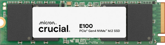 Crucial E100 2TB PCIe Gen4 NVMe M 2 SSD