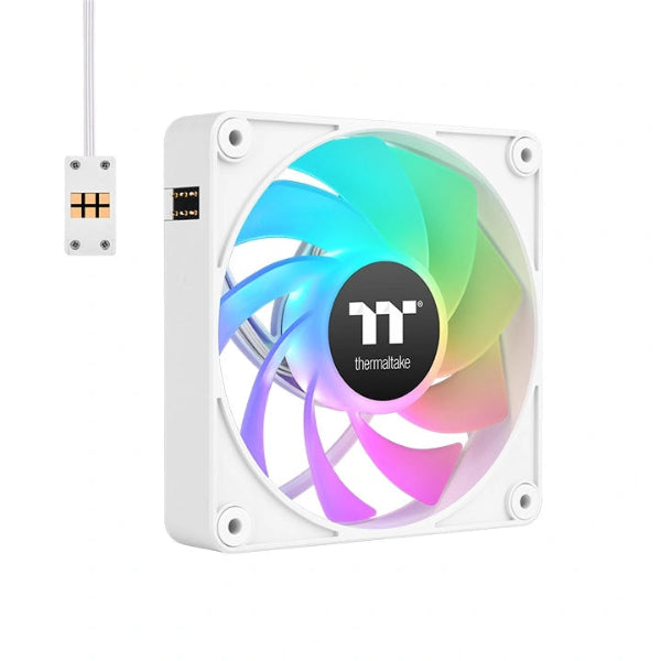 Thermaltake CT120 EX Reverse ARGB Sync PC Cooling Fan White 3 Fan Pack - Microcenter India.