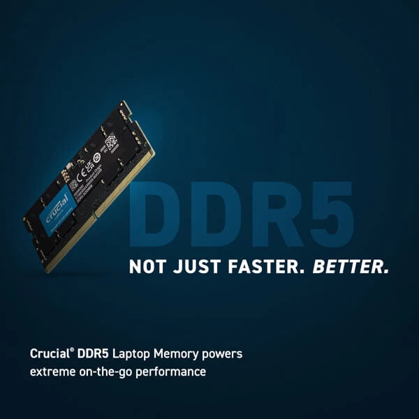 Crucial Ram16GB DDR5 5200MHz SODIMM  Microcenter India