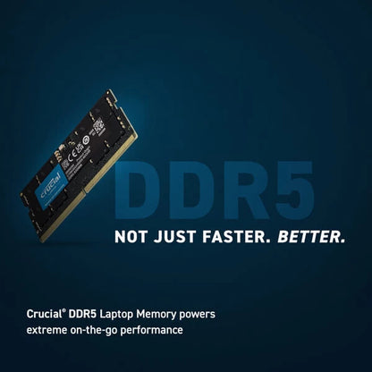 Crucial Ram16GB DDR5 5200MHz SODIMM  Microcenter India