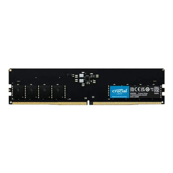 Crucial RAM 32GB DDR5 5200 MHz CL42 (16Gbit)  Microcenter India