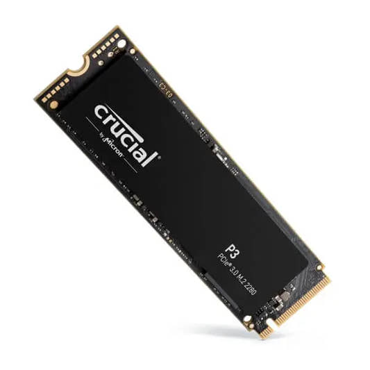 Crucial P3 500GB M.2 NVMe Internal SSD 