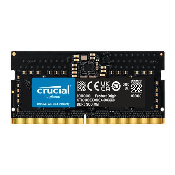 Crucial 8GB (8GBx1) DDR5 4800MHz Laptop RAM  Microcenter India