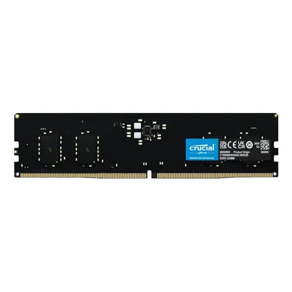 Crucial 8GB (8GBx1) DDR5 4800MHz Desktop RAM 