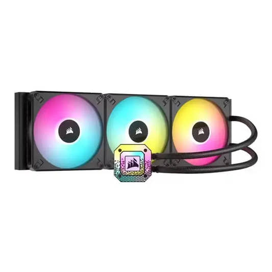 Corsair ICUE H170i Elite Capellix XT 420mm RGB CPU Liquid Cooler (Black) 