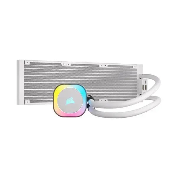 Corsair ICUE LINK H150i RGB White 360mm CPU Liquid Cooler â€“ Unmatched Cooling and Elegant Design  Microcenter India
