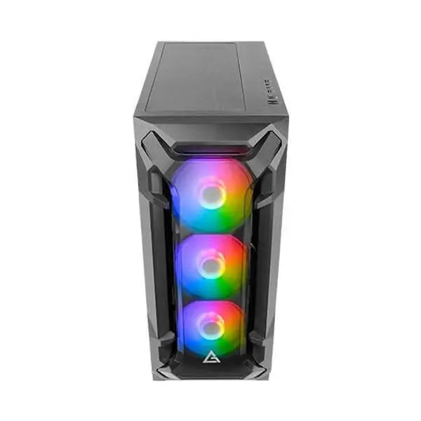 Antec DF600 Flux ARGB (ATX) Mid Tower Cabinet (Black)  Microcenter India