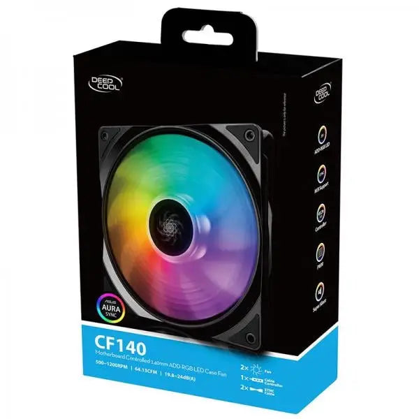 Deepcool CF140 2 In 1 ARGB (Dual Pack)  Microcenter India