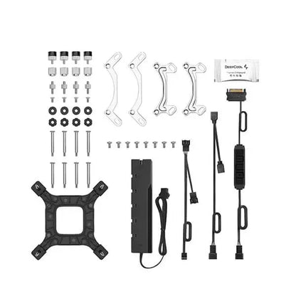 Deepcool Gammaxx L240 ARGB CPU Liquid Cooler (White)  Microcenter India