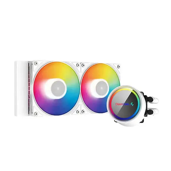 Deepcool Gammaxx L240 ARGB CPU Liquid Cooler (White)  Microcenter India