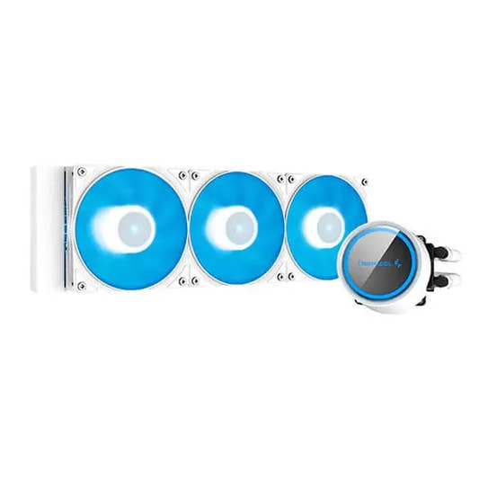 Deepcool Gammaxx L360 ARGB CPU Liquid Cooler (White)  Microcenter India