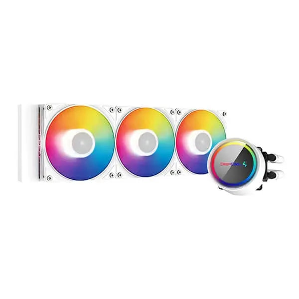 Deepcool Gammaxx L360 ARGB CPU Liquid Cooler (White)  Microcenter India
