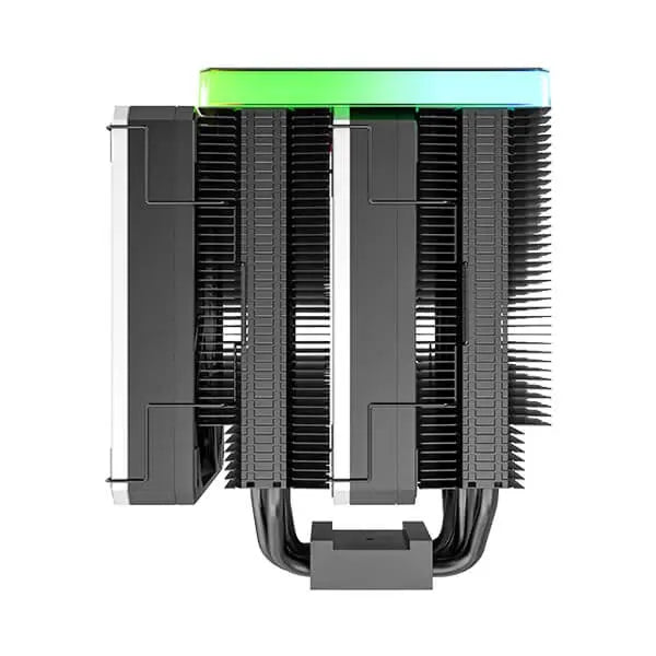 Montech Metal DT24 Premium Dual Tower 120mm ARGB CPU Air Cooler (Black)  Microcenter India