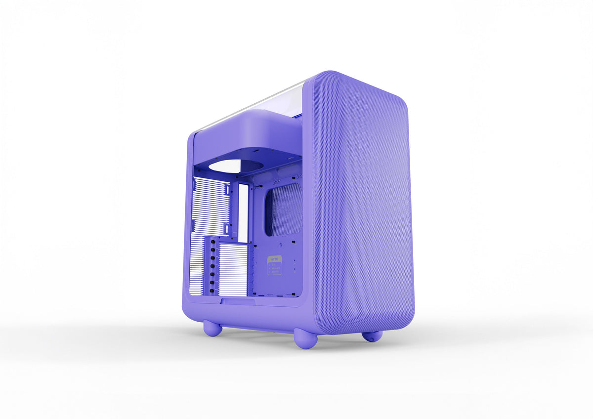 HYTE X50 Taro Milk pale purple ATX mid tower cabinet