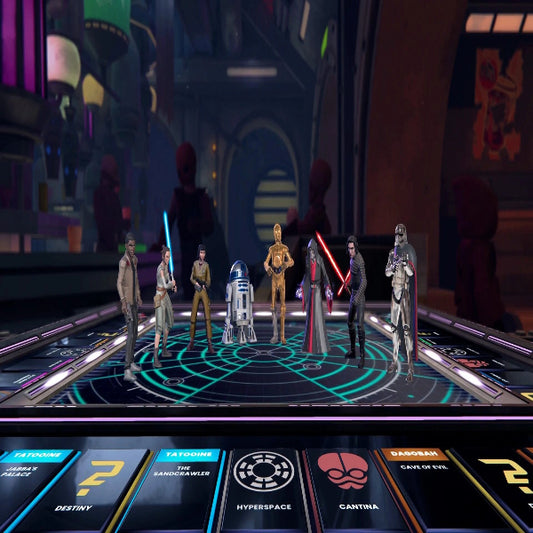 PlayStation 5 Monopoly Star Wars Heroes vs Villains Game - Microcenter India.