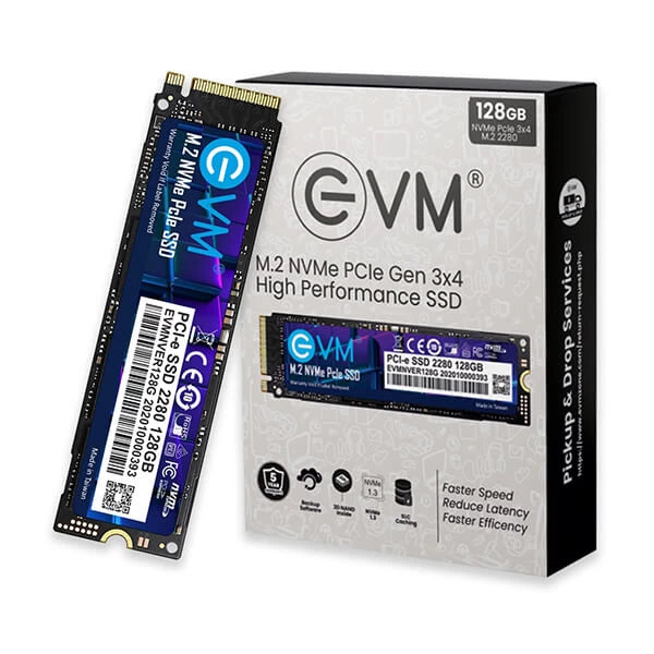 EVM 128GB M.2 NVMe Internal SSD  Microcenter India