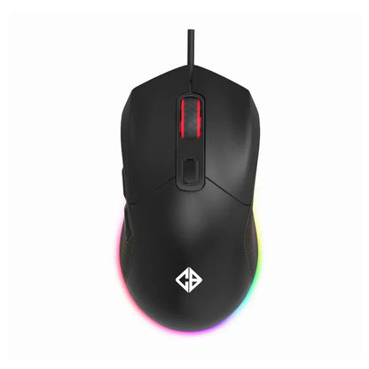 Cosmic Byte Firestorm RGB Wired Gaming Mouse (Black)  Microcenter India