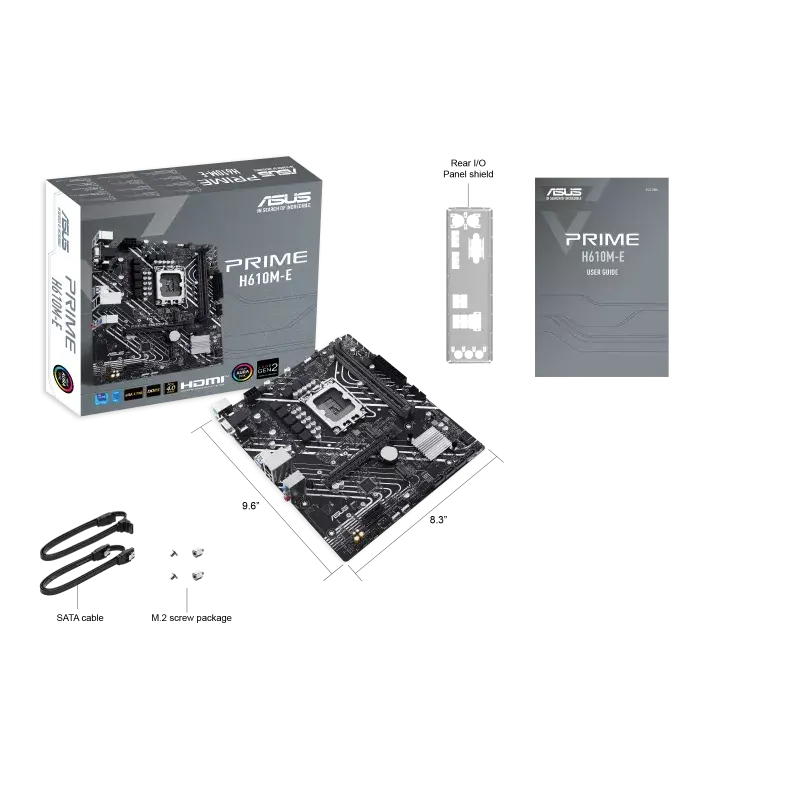 Asus Prime H610M-E DDR5 Motherboard  Microcenter India