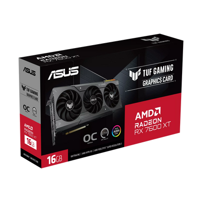 ASUS TUF Gaming Radeon RX 7600 XT OC Edition 16GB GDDR6  Microcenter India