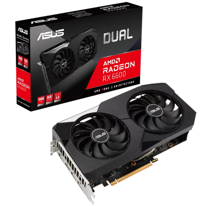ASUS Dual Radeon RX 6600 8GB GDDR6  Microcenter India